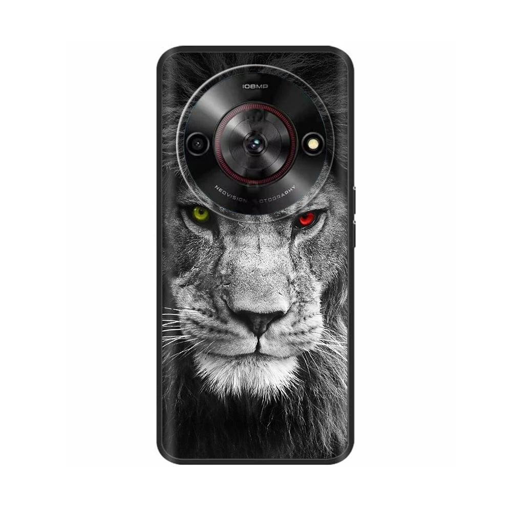 Painted Cover For ZTE Blade A75 5G Case Soft Silicone Fundas Shockproof Shell Back Cover For ZTE Blade A75 5G 4G Cases Bumper