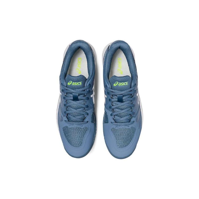 Asics Gel-Challenger 13 Unisex Low Top Tennis Shoes Blue Green 1041A222-400