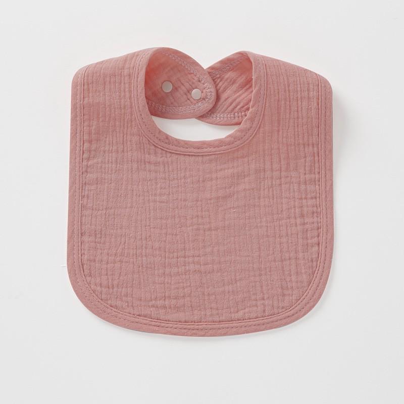 Soft U-Shaped 4-Layer Cotton Gauze Baby Bib: Absorbent and Lightweight for Spring and Summer