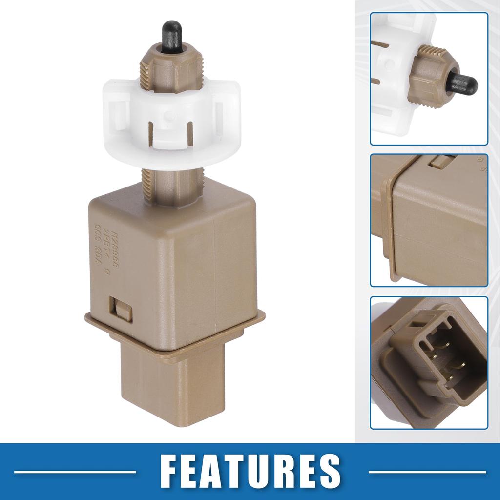 A ABSOPRO Brake Stop Lamp Switch No.36750TY0J11 36750T2AA01 Hon da Compatible with A ccord 2013-2017 Plastic Brown