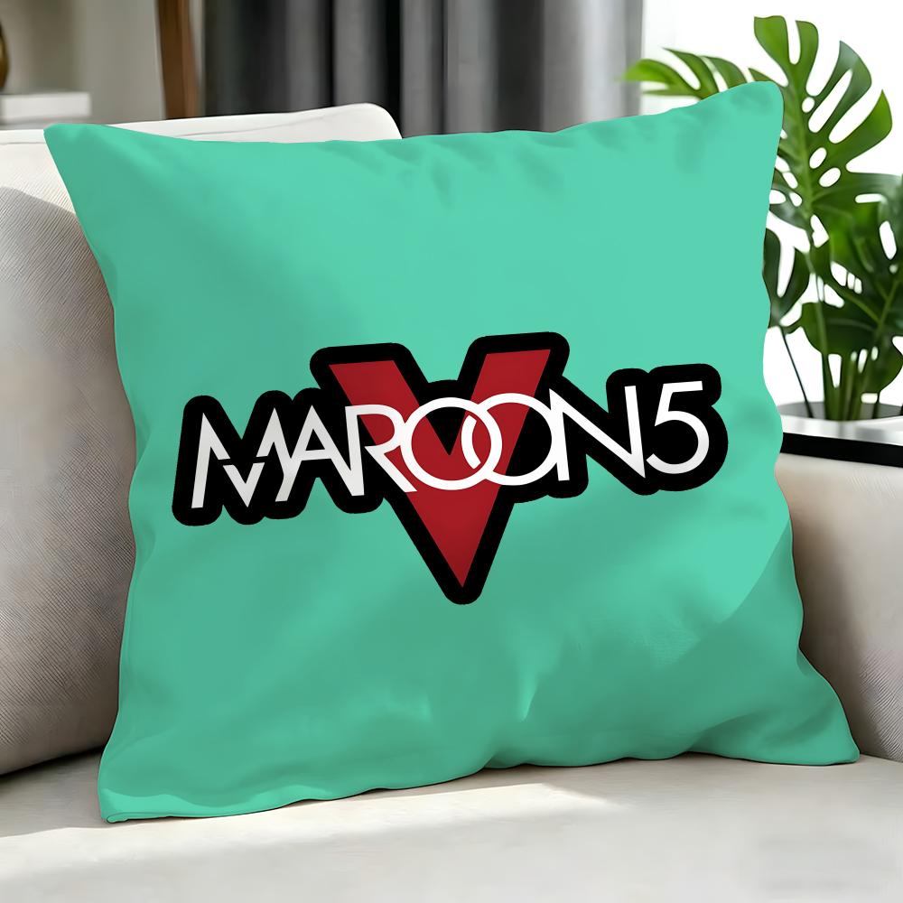 Pop Maroon 5 Kissenbezug Kissenbezug Set 4 Stück 50x50 45x45 40x40 Kissenhülle Dekorativ Sofa Heimdekor