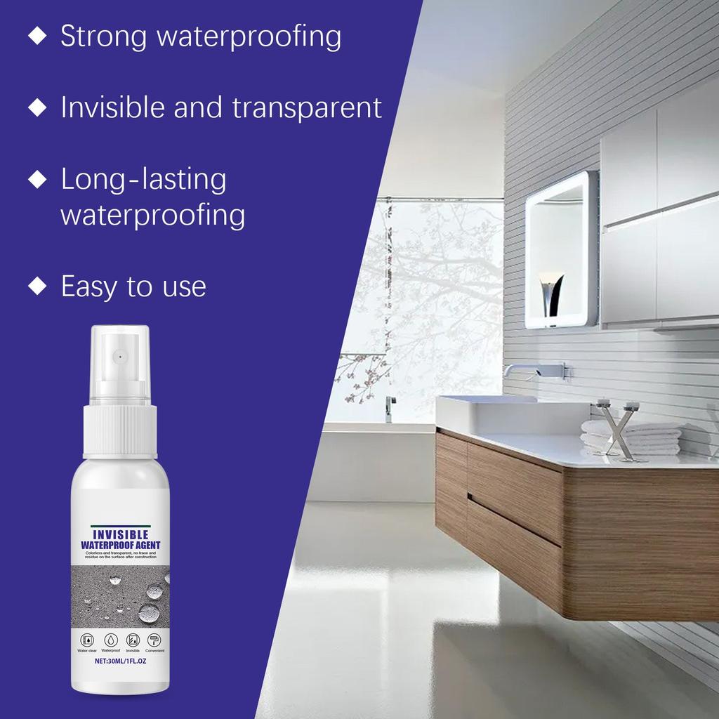 Spray Household Bathroom Wall Tile Transparent Spray Self Spraying Agent 30ml