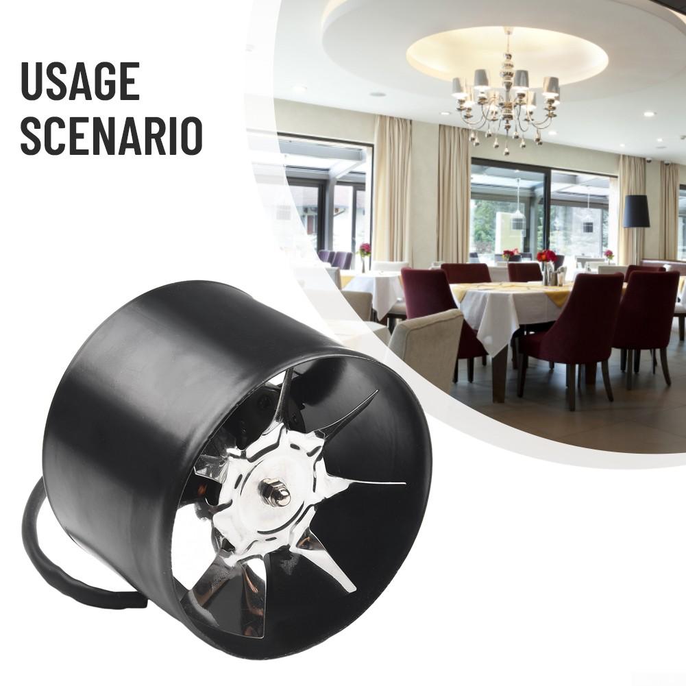 140 M³/H Exhaust Fan 1PC 20W 50Hz Duct Fan Pipe Fan Quiet