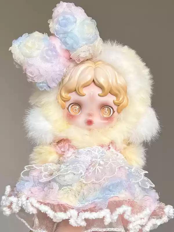 Only Clothes Skullpanda V2/V1 10cm Vinyl Doll Clothes Dress Princess Style Skirt Set Handmade Costume Doll Bag Accessories Toy