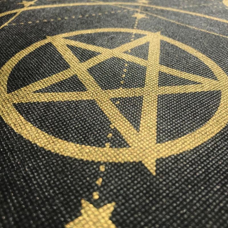 Tarot Card Special Tablecloth Board Game Fortune Astrology Velvet Card Pad Pentagram Divination Altar Cloth