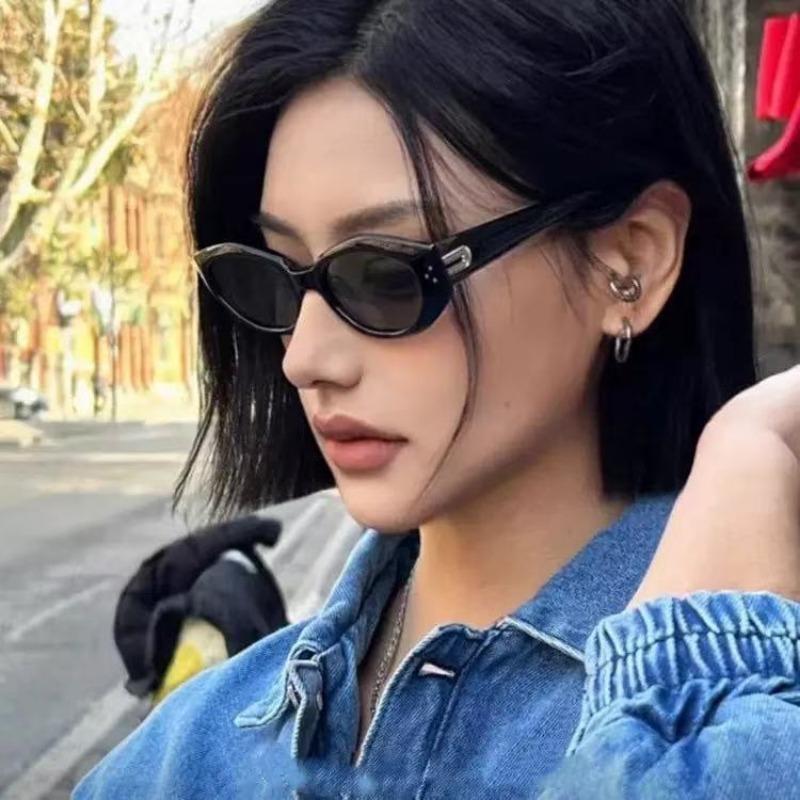 New Small Frame Cat Eyes Sunglasses Women Designer Glasses Vintage Sun Glasses Female Fashion Shades Uv400 Eyewear