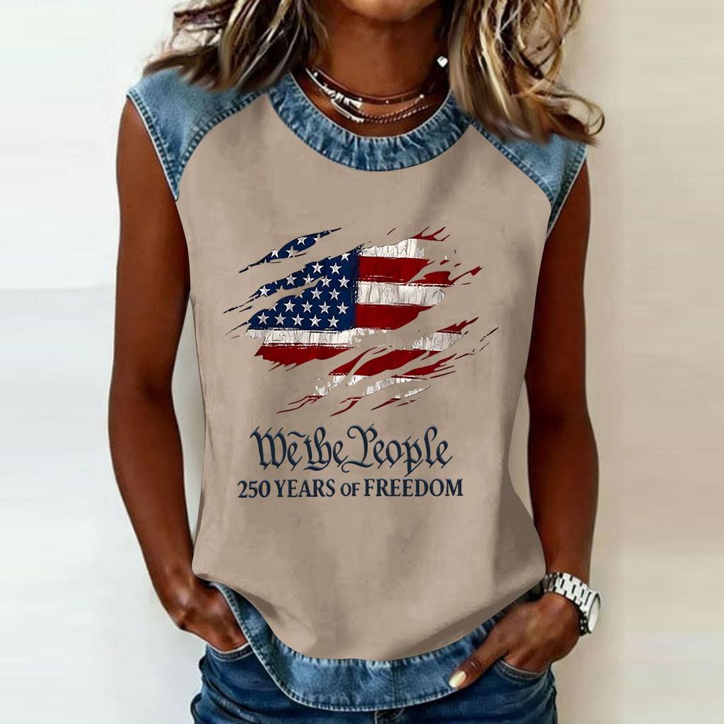 Camiseta informal de manga larga para mujer con cuello redondo y estampado