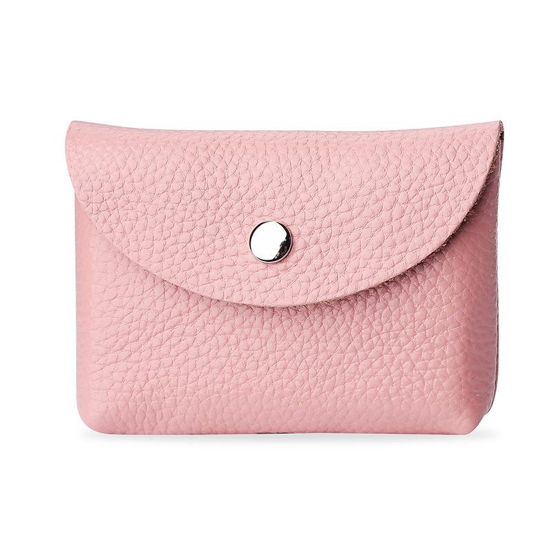 Leather Change Bag, Women's Coin Bag, Money Bag, Key Bag, First Layer Cowhide Small Wallet, Card Bag, Mini Soft Leather Small Bag.