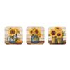 Fun-f73 Oil Painting Sunflower Bedroom Living Room Beautifying Decorative Wall Stickers