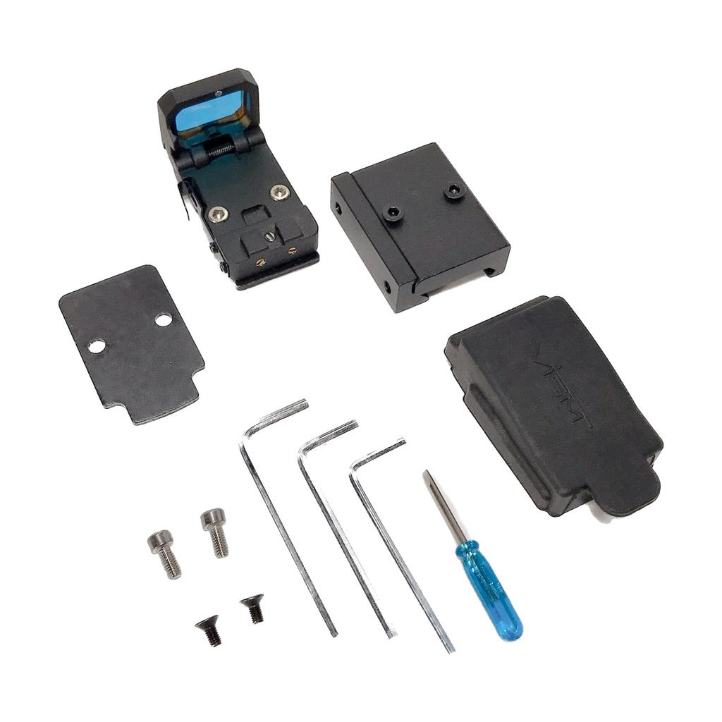 ChaosAirsoft NcSTAR VISM Type Flip-Up Red Dot Sight with 20mm Rail Mount