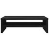 Monitor Stand In Black Oak Finish 42 X 24 X 13 Cm Engineered Wood