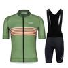Men Women Cycling Jersey Shorts Set Breathable Quick Dry Bike Outfit Road Mountain Biking