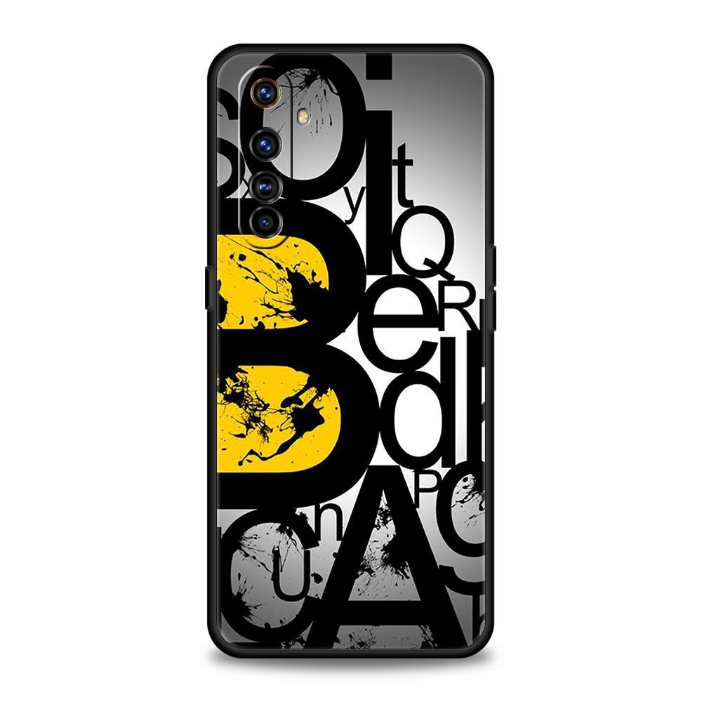 Number Pattern Soft TPU For Realme 13 12 11 10 9 Pro Plus GT3 GT2 C21 C25 C35 C53 C55 C67 Pro 5G Phone Case Cover Fundas Capas