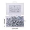 120pcs Aluminum Rivets Set Blind Rivets Heavy Duty Rivets Automotive Repair Rivets for Metal Sheet Connection & Repair