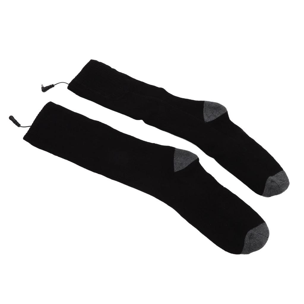 Meias de aquecimento inteligentes, meias térmicas elétricas aquecidas, meias elétricas resistentes ao frio do inverno