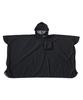 Antiqua Adjustable Sleeve Pocketable Poncho Free Size 05 Black Women's WTC-0002