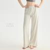Yoga wide-leg pants women's drape loose and thin fitness trousers running training trousers Pilates sports maternity trousers
