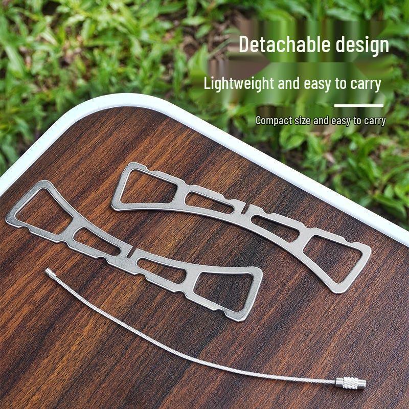 Stainless Steel Folding Multifunctional Steaming Rack - Kitchen & Camping Heat Insulation Support