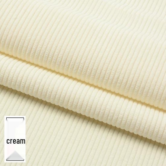 Solid Color Corduroy Velvet Ribbed Fabric for Clothing and Sofa Covers