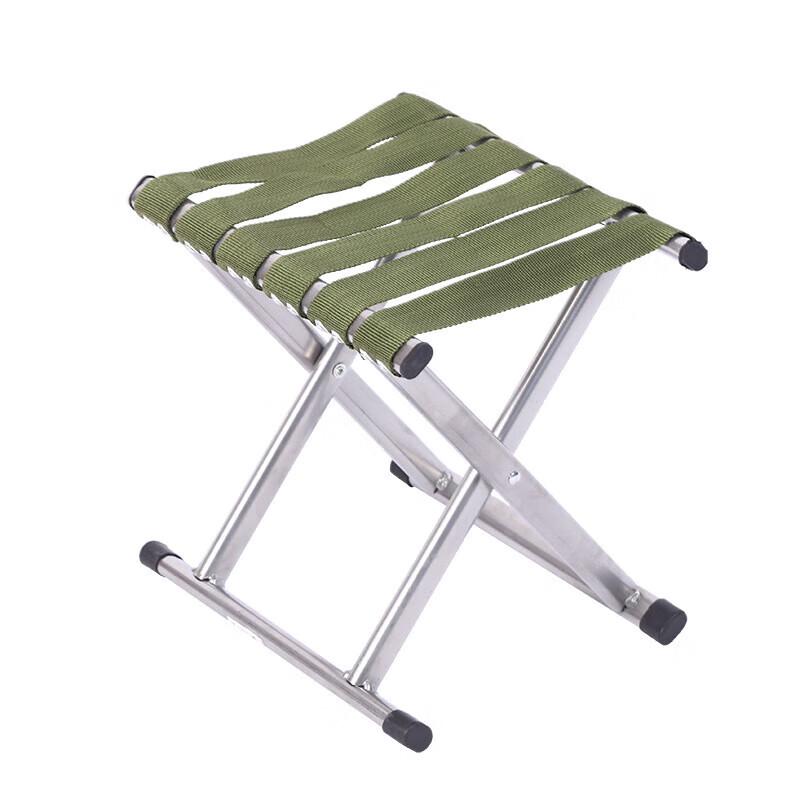 OEING Portable Flat Tube Folding Outdoor Stool