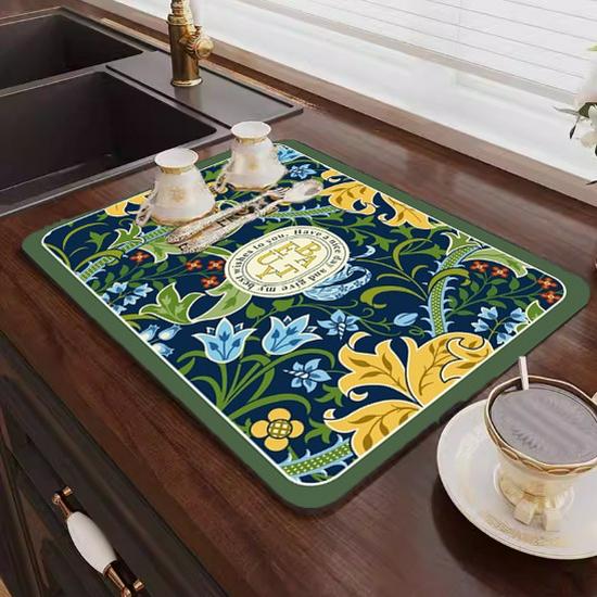 Diatom Mud Absorbent Kitchen Countertop Drying & Coaster Mat