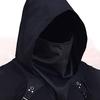 Cyberpunk Witch Hat Medieval Hooded Cape for Halloween Cosplay Role-playing Clothes Hooded Cloak