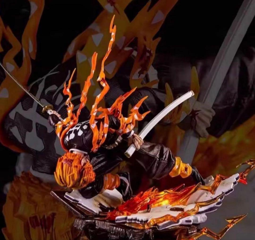 

[USED] Demon Slayer: Kimetsu no Yaiba Agatsuma Zenitsu Figure, Breath of Thunder, First Form, Lightning Flash