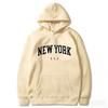 Men's and Women's Hooded Fashion Letter Trend Pattern Sweatshirt Loose Casual Jumper Sportswear