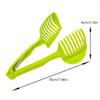 1pc Multi-Purpose Fruit & Vegetable Slicer Holder - Tomato, Lemon, Potato, Onion Cutter Stand, Kitchen Gadget for Food Contact