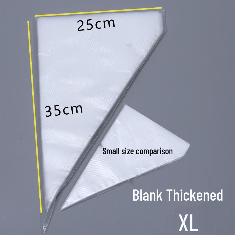 Food Grade Thickened Disposable Piping Bags for Icing, Cake Decorating, and Baby Food