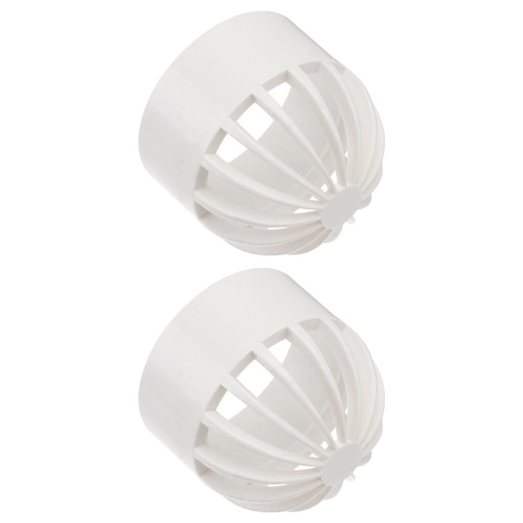 2pcs Aquarium Pvc Permeable Cover Fish Tank Filter Screen For Fishpond Seafood Pond Plastic Water Accessories Pet Supplies