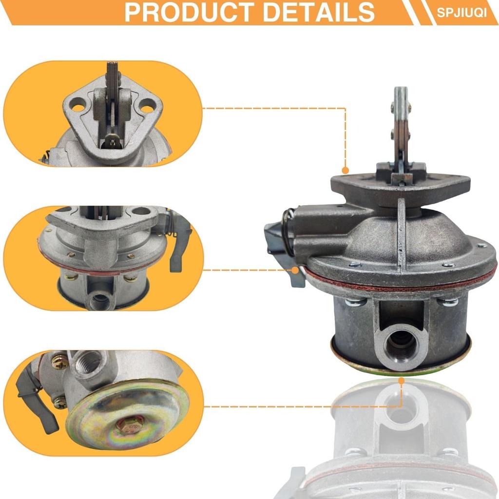 Paliwowa pompa podnosząca do silnika Perkins 4.212 4.236 4.248 Ford D8NN9350AA TW5 TW10 TW15 TW20 TW25 2000 2100 2120 2300 2310 3000 3400 3500 Massey