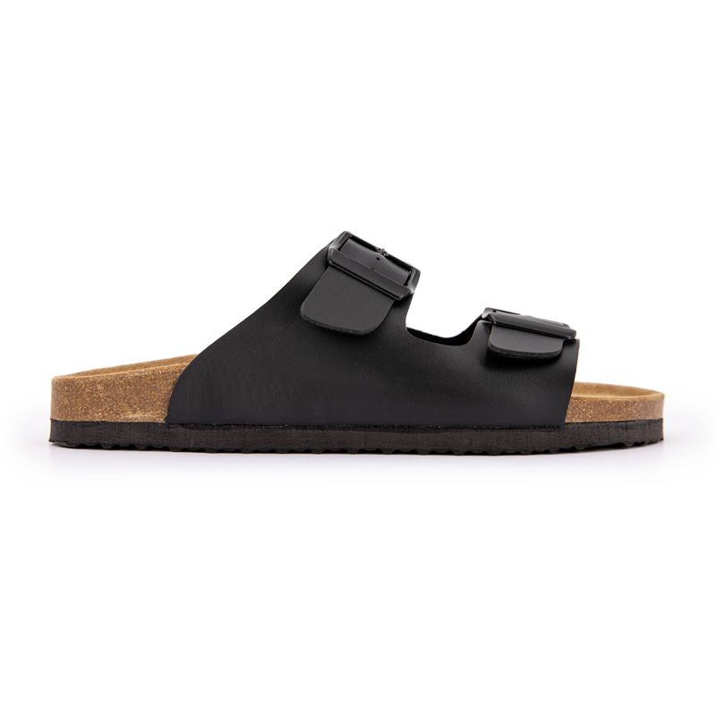 

Mules en cuir double brides noir Homme SOFTRELAX 43 чёрный