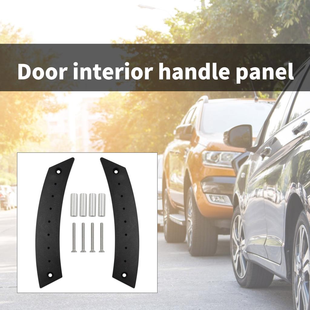 Replacement Door Pull Handles Car Interior Door Handle set Aluminum Door Handles Quick Installation for Car  98-10
