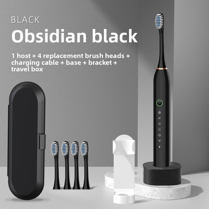 Electric Toothbrush Adult Bright White Automatic Charging Waterproof Sonic Soft Bristle Brush Men and Women Couple Children Set Toothbrush