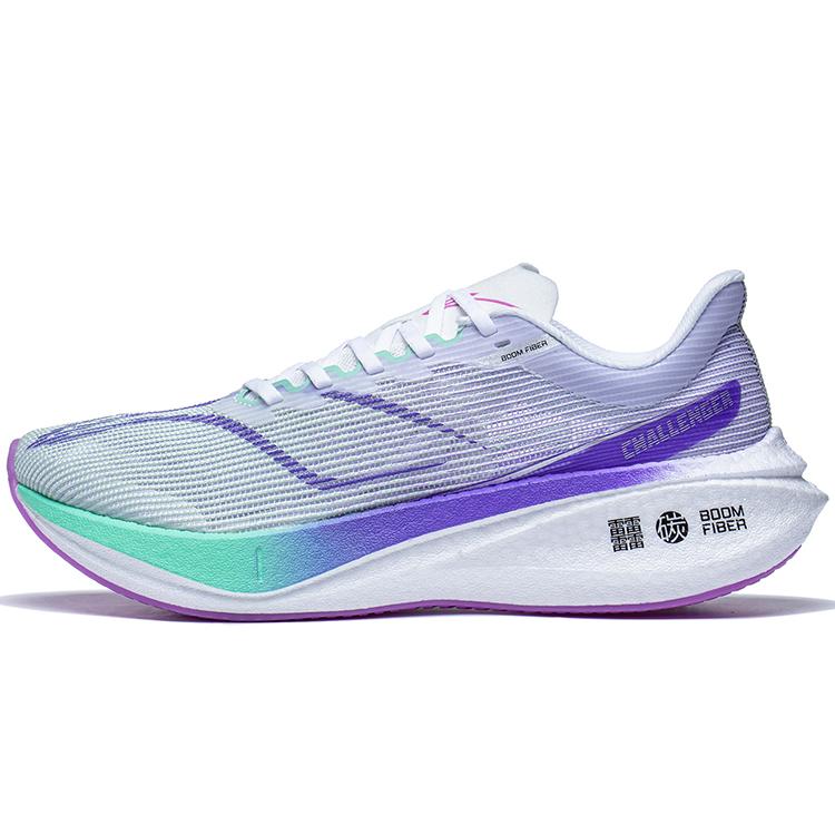 

LiNing Feidian 3 Challenger Slip Resistant Breathable Support Rebound Low Top Casual Running Shoes Women s White 37