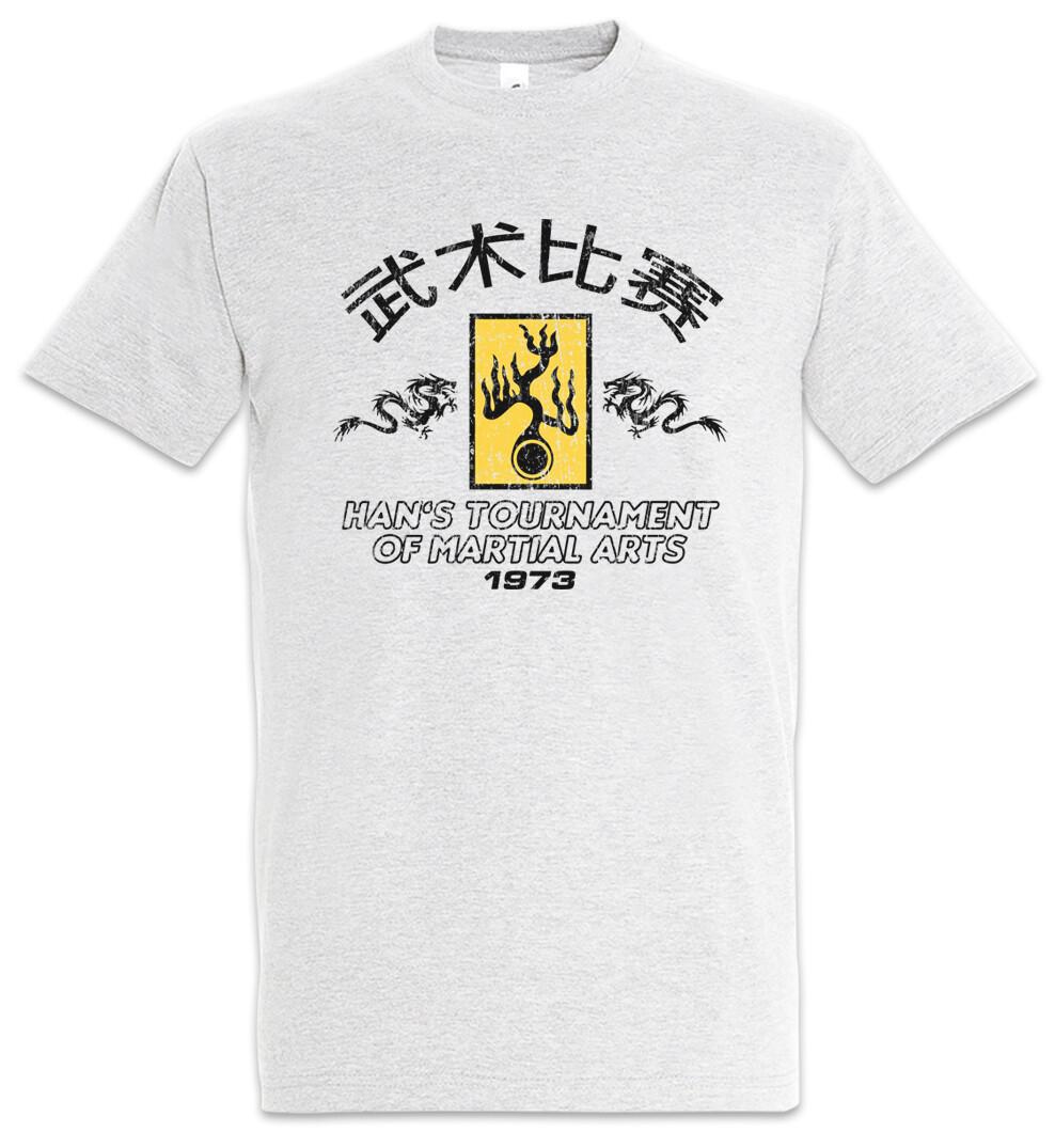 Han s Tournament I T-Shirt Mens Womens Tees Top Enter The Symbol Sign Dragon Bruce Logo Kung-Fu Lee S