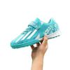 Velcro Children'S Football Shoes Boys And Girls Primary School Students Broken Nail Sneakers Artificial Grass Game Training Shoes