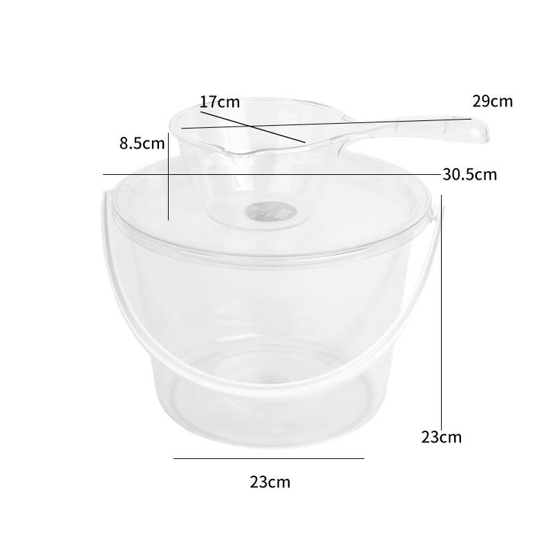 Yicang Transparent Plastic Bucket