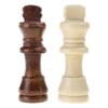 32Pcs Tournament Wood Chessmen with 2.2inch Chess Game Pieces of Missing Pieces
