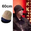 Fashion Retro Bucket Hat Japanese Style Short-brim Fisherman Cap Big Head Circumference Sunshade Hat Unisex