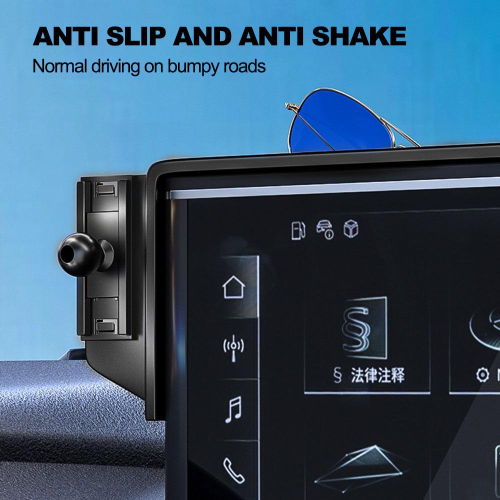 8inch For Toyota C-HR 2019 2020 2025 2025 Car Phone Holder Screen Fixed Navigation Bracket Base Wireless Charging Accessories