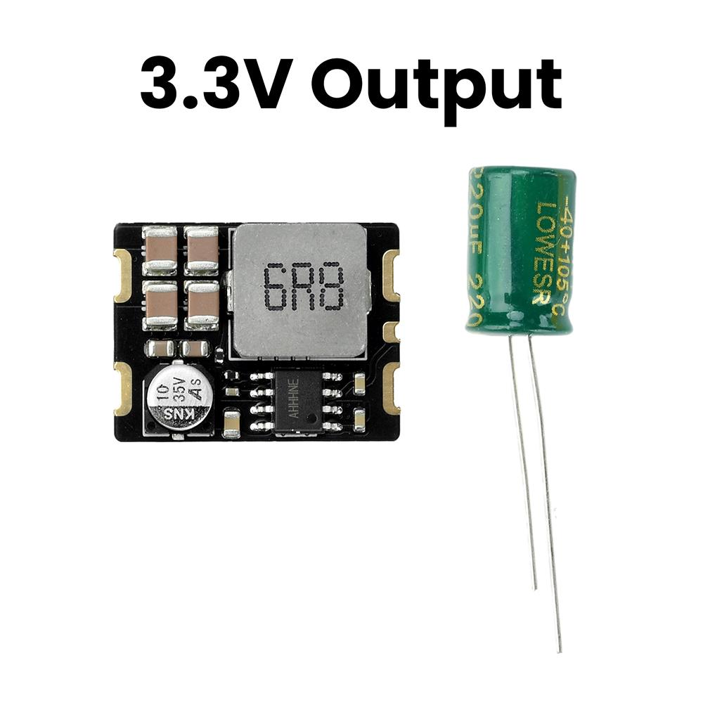 DC 5-30V 5A Step-Down Module Output 3.3V/5V/8.4V High-Current DC Synchronous Buck Module DC-DC Step-Down Converter Power Module