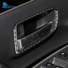 For Mitsubishi Outlander 2013-2018    Real Soft Carbon Fiber Sticker LHD RHD Car Door Inner Handle Frame Accessories