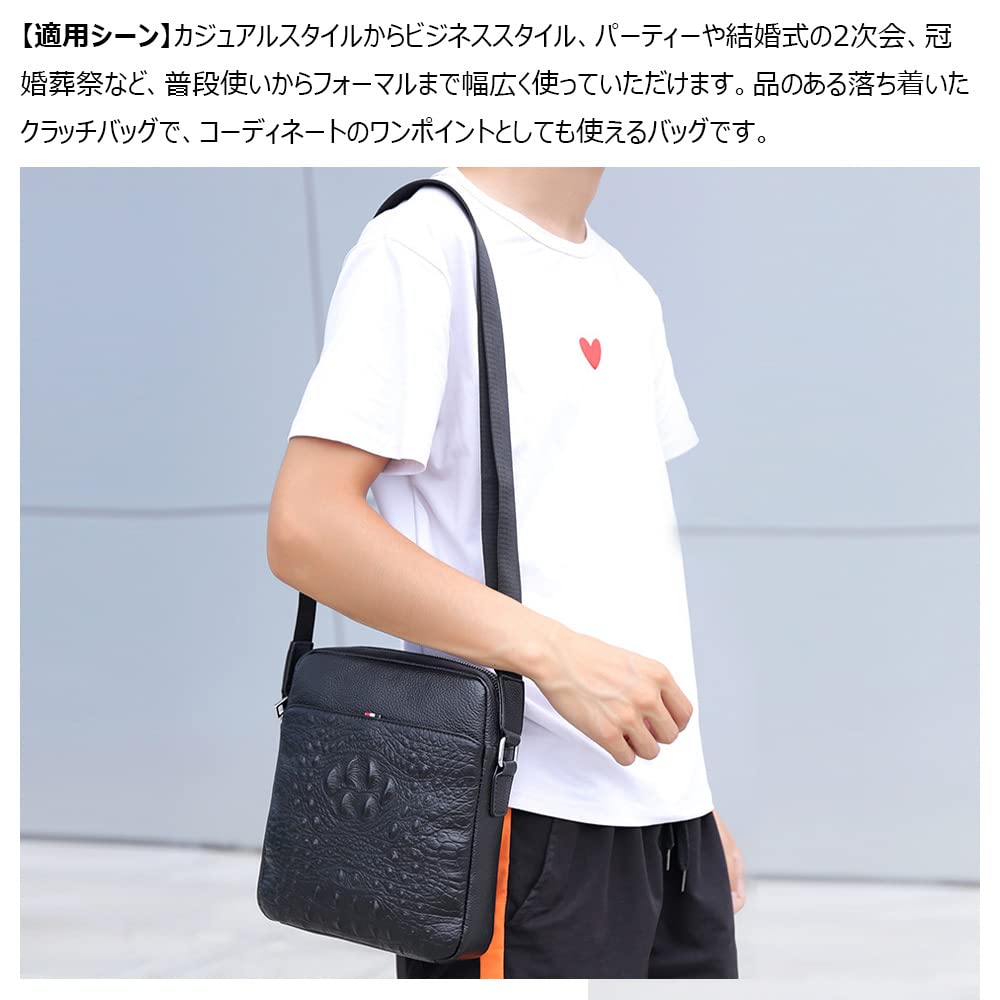 Whatna Přírodní hovězí kůže Ramenní Messenger Tlustá Pravá Vertikální Malá Firma Vhodná pro iPad Dojíždění Jednoduchá a Crossbody Taška pro a 66281