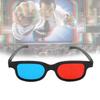 Stilvolle 3D-Brille für Kinder mit rot-blauen Gläsern, ABS-PVC-Rahmen, UV-Schutz