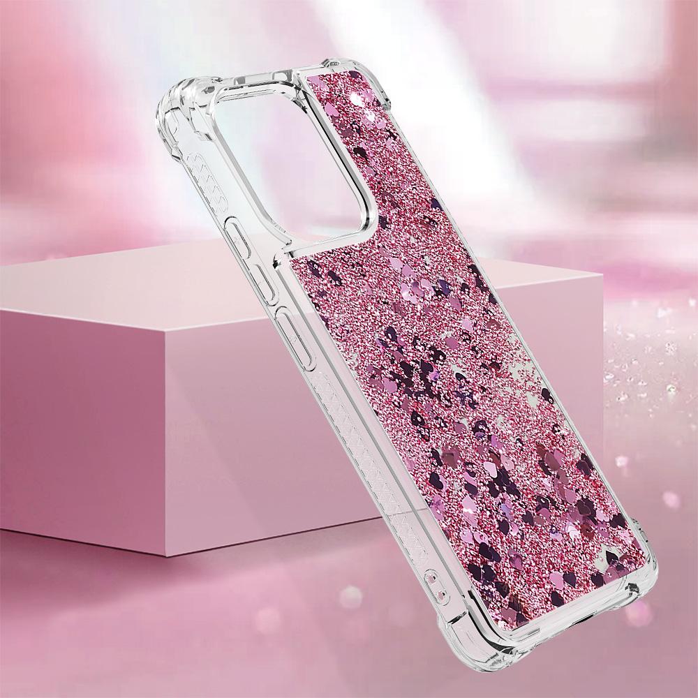 For Xiaomi Redmi Note 13 4G TPU Case Glitter Quicksand Shockproof Phone Back Cover
