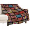 San Blas Inseln Collage Decke Sofa Warm Plüsch warm für den Winter Dekorative Sommerdecken