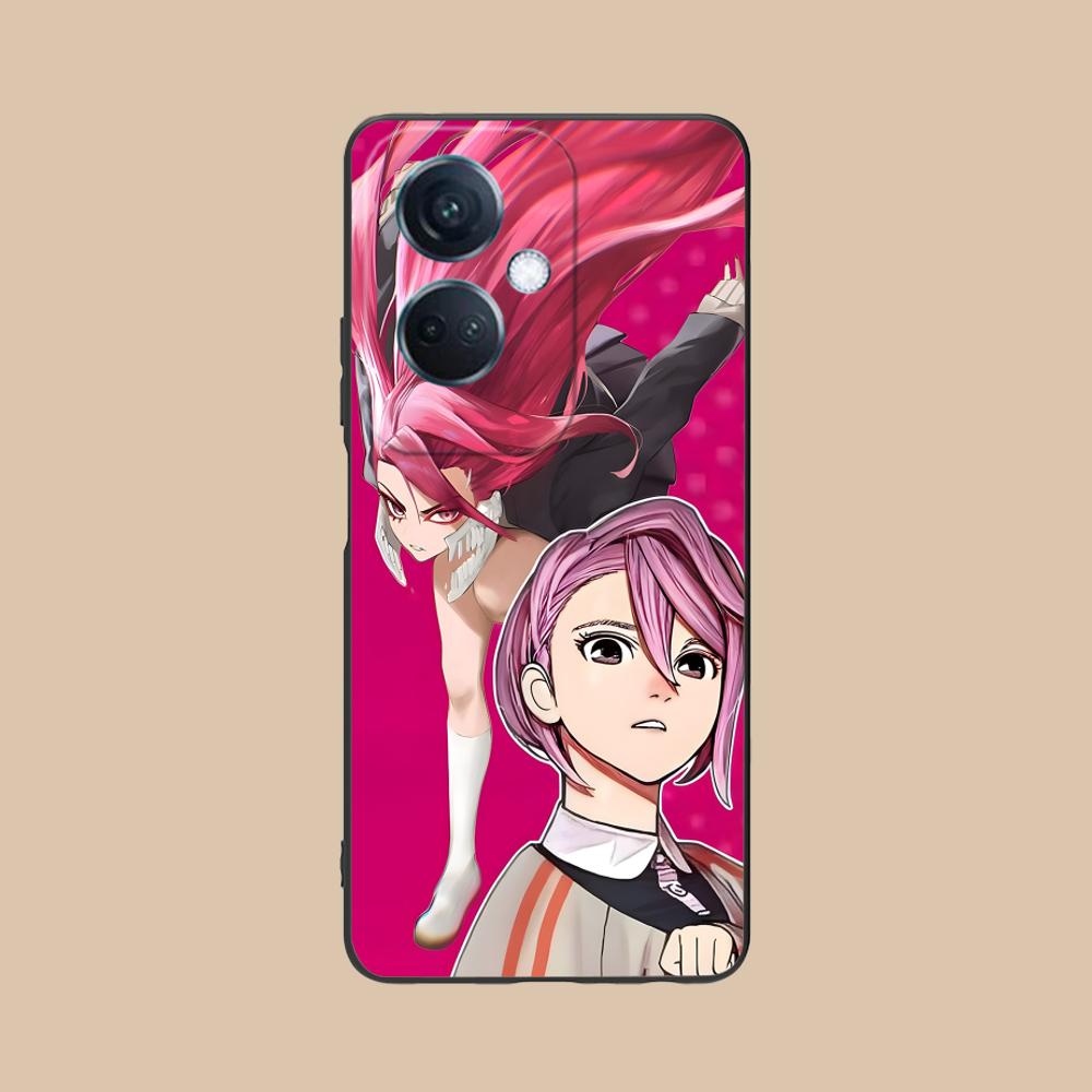 Dandadan Aira Shiratori Phone Case for OPPO Reno 14 13 12 11 10 9 8 7 6 5 F T Pro 5G Colorful Printing Cover Pretty Luxury Cover