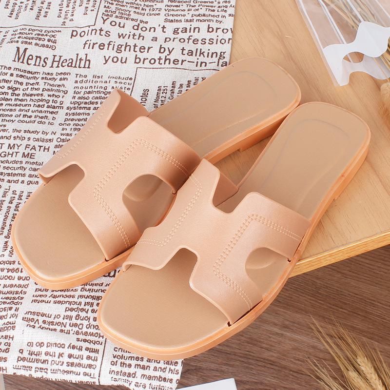 Women's Versatile Summer Cross-Strap Flip-Flops - Non-Slip, Fashionable & Trendy